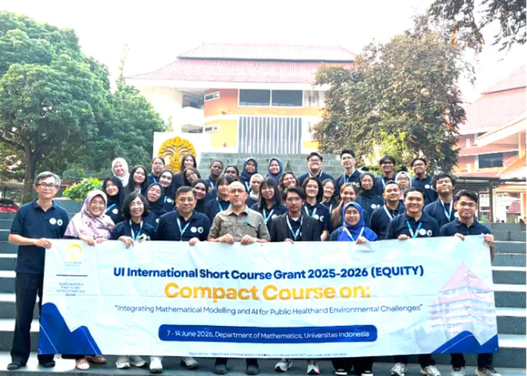 Departemen Matematika FMIPA UI Selenggarakan International Short Course Bertema Pemodelan Matematika dan AI